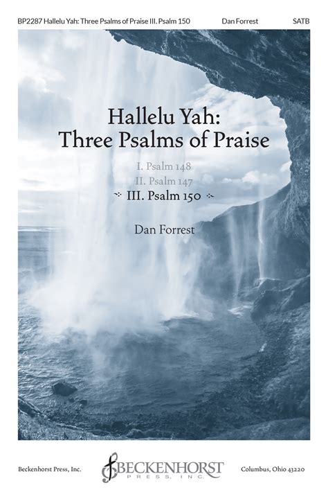 Hallleu Yah: Three Psalms Of Praise III. Psalm 150